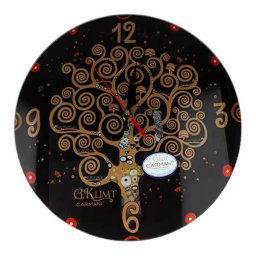 Klimt üveg falióra - Életfa - 30 cm - CARMANI