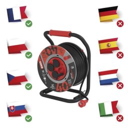 EMOS DOB FÉM 4Z 40M 2,5MM GUMI/NEOPRÉN