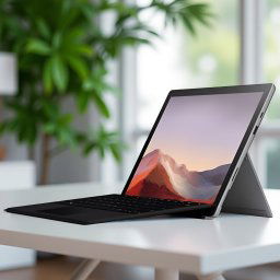 4 az 1-ben Microsoft Surface Pro 7 i7-1065G7/16GB/256GB SSD/2K!/12.3" Touch Érintőképernyős Tablet + Bill