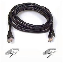 Belkin kábel PATCH UTP CAT6 5m fekete, buborékcsomagolásban