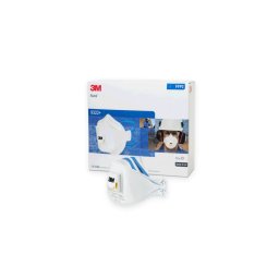 3M Aura 9322+ FFP2 légzésvédő maszk - szelepes - 10 db - Fehér