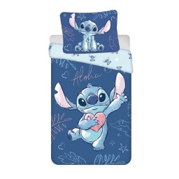 Disney Lilo és Stitch, A csillagkutya Aloha Blue ágyneműhuzat 140×200cm, 70×90 cm