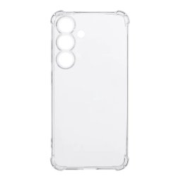 Szilikon telefonvédő (ütésállóság, légpárnás sarok) ÁTLÁTSZÓ Samsung Galaxy S25 FE (SM-S731)