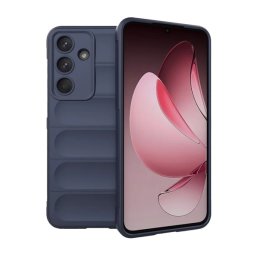 Szilikon telefonvédő (ütésállóság, kameravédő, 3D) SÖTÉTKÉK Samsung Galaxy S25 FE (SM-S731)