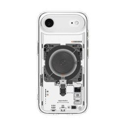SPIGEN ULTRA HYBRID MAG NEO ONE műanyag telefonvédő (ütésállóság, légpárnás keret, MagSafe) ÁTLÁTSZÓ Apple iPhone 17 Air