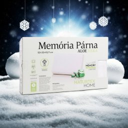 Aloe Vera Memória Párna 50×30×10/7 cm