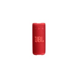 JBL GRIP RED hordozható bluetooth hangszóró, piros, app vezérlés, USB, vízálló, porálló, beépített hangulat világítás