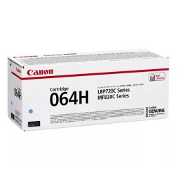 Canon 064H (4936C002) - eredeti toner, cyan (azúrkék)
