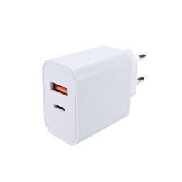 Solight USB A C 20W-os gyorstöltő univerzális hálózati adapter