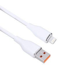 Solight lightning kábel, USB 2.0 A csatlakozó - Lightning csatlakozó, szilikon, 2m