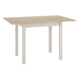 Kihúzható étkezőasztal FLIP 80(160)X80 cm, Cremona Torro tölgy/kašmír