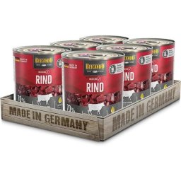 Belcando Baseline Rind - Marhahúsos konzerv kutyáknak (6 x 400 g) 2.4kg