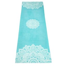 Jógatörölköző - Mandala Türkiz / YogaDesignLab