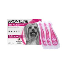 Frontline Tri-Act XS (2-5 kg) rácsepegtető oldat kutyáknak 3x