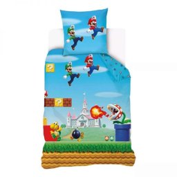 Super Mario ágyneműhuzat garnitúra - 2 részes