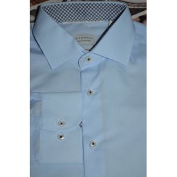 Eterna Meisterhaft 1863 slim fit kék ing,38