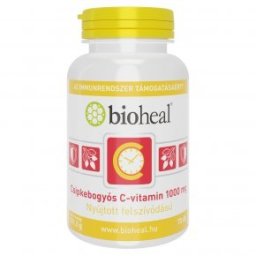 Bioheal C-vitamin 1000mg Csipkebogyós nyújtott felszívódással tabletta - 70db