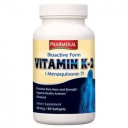 Pharmekal K2-vitamin (Menaquinone-7) gélkapszula - 60db