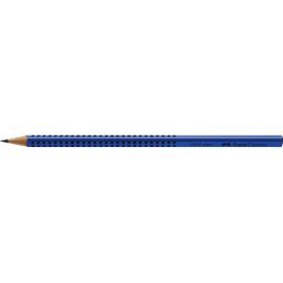 FABER-CASTELL Grafitceruza, B, háromszögletű, FABER-CASTELL "Grip 2001", kék