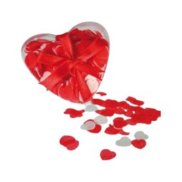 Hearts - illatos rózsaszirmok fürdő konfetti (30 g)