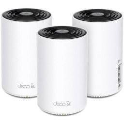 TP-Link Deco XE75 Pro(3-pack) - Multi-Gig 2,5 Gbps AXE5400 Tri-band Mesh Wi-Fi 6E rendszer, HomeShield (3-pack)