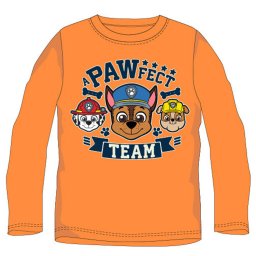 Mancs Őrjárat Pawfect Orange gyerek hosszú póló, felső 6 év / 116 cm