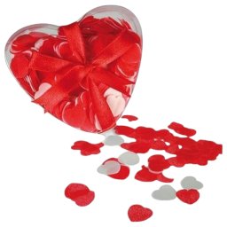 Hearts - illatos rózsaszirmok fürdő konfetti (30 g)