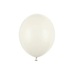 Pasztel, light krém, latex lufi, 100 db, 12 cm