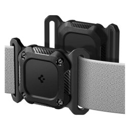 SPIGEN TOUGH ARMOR műanyag tok (extra ütésálló, nyakörvre) FEKETE Apple AirTag