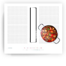 Klarstein Chef-Fusion Down Air System, 2 az 1-ben, indukciós főzőlap + páraelszívó, nagy teljesítményű, 7200 W (CGCH3-Chef-Fus-60WH)