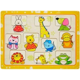 Puzzle arckereső - Nyuszis