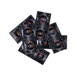 EXS Black - latex óvszer (fekete, 100 db)