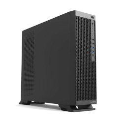 1stCOOL Case COMPACT 2, Micro Tower, AU, USB 3.0, USB-C, CR, 1x 60mm-es ventilátor, fekete