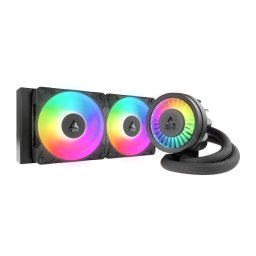 ARCTIC Liquid Freezer III 240 Pro ARGB vízhűtő, 2x120mm, AM5, LGA1851, fekete, fekete