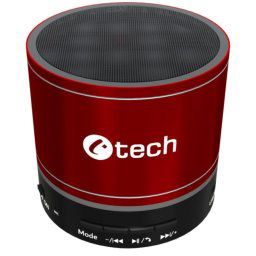 C-TECH hangszóró SPK-08R, bluetooth, piros