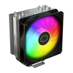 Cooler Master hűtő Hyper 212 Spectrum V3, 120mm, ARGB, LGA1851, AM5, fekete, fekete