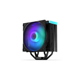 ENDORFY CPU-hűtő Fera 5 Black ARGB, 1x120mm, LGA1851, AM5, fekete, fekete