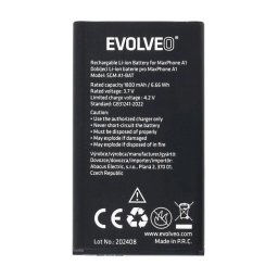 EVOLVEO eredeti 1800 mAh akkumulátor MaxPhone A1 készülékhez