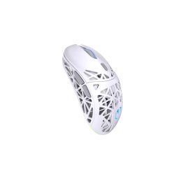 Endorfy Gaming egér LIV Plus Wireless Onyx White, vezeték nélküli, ARGB, fehér, fehér