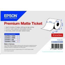 Epson nyugta- / utalványtekercs (végtelen), normál papír, 80 mm