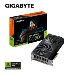GIGABYTE VGA NVIDIA GeForce RTX 5060 Ti WINDFORCE 8G, 8G GDDR7, 3xDP, 1xHDMI