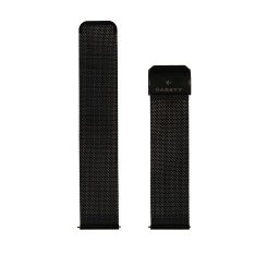 Garett univerzális pánt 22 mm, fekete fém, Mesh típus