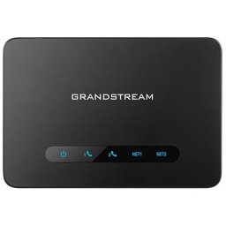 Grandstream HT812 (ATA), 2x FXS, 2 SIP fiók, 1x Gbit LAN, NAT router, 3-way conf., auto-provisi.