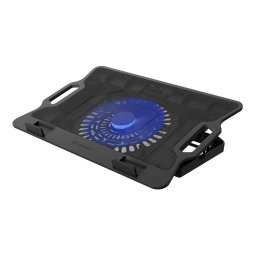 Hűtőbetét az nb Natec DIPPER 2, 12,1-17,3", LED, 1xventilátor, 2xUSB számára