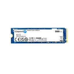 Kingston SSD 500GB NV3, M.2 2230, NVMe PCIe Gen4x4, (R: 5000MB/s; W: 3000MB/s)