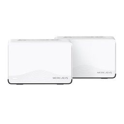 MERCUSYS Halo H27BE(2-pack) WiFi7 Mesh (BE3600, 2, 4GHz/5GHz, 1x2, 5GbELAN/WAN, 2xGbELAN/WAN)