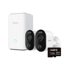 REOLINK Home Hub, 2x Argus Series B310 128GB microSD kártya