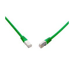 SOLARIX 10G patch kábel CAT6A SFTP LSOH 20m, zöld