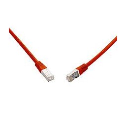 SOLARIX 10G patch kábel CAT6A SFTP LSOH 2m, piros