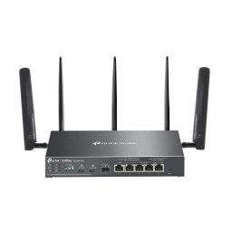 TP-Link ER706WP-4G OMADA VPN 4G Cat6 router (AX3000, 1xSFP WAN/LAN, 1xGbEWAN, 4xGbELAN/WAN, 4xPoE , 45W, 2xnanoSIM)